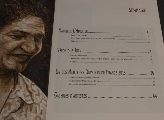 Livre Portraits en Mosaïque