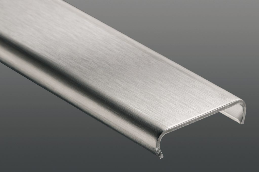 Alu. Anodisé Acier Inox Brossé