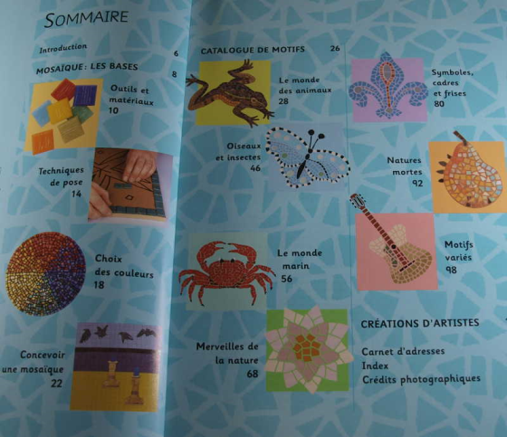 Livre 400 Idées Mosaique