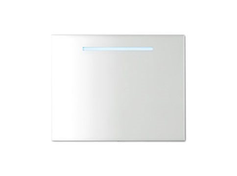 Miroir Avec Cadre Eclairage Supérieur LED - H. 80 cm - S8410