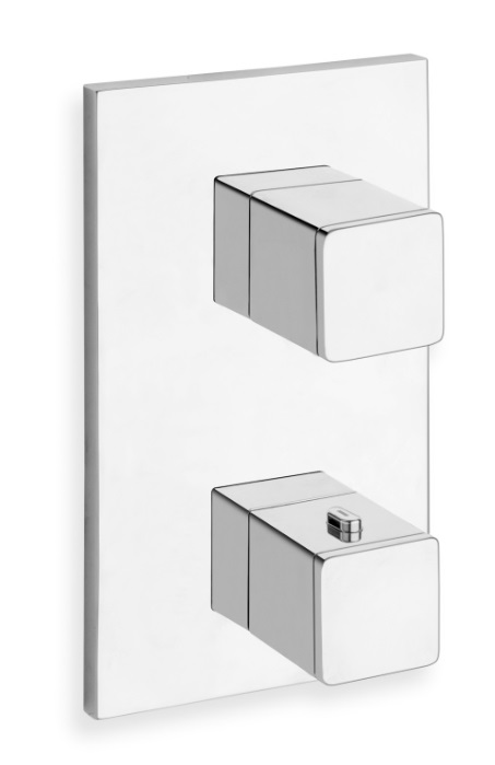 Quadri - Façade Thermostatique - 2 sorties - XQ 852