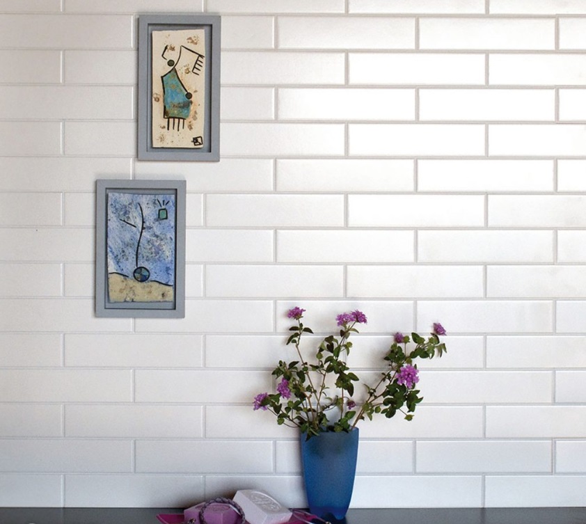 Faïence Evolution, 5 x 40 cm, Vendu au m², 1 Bte = 0.50 m²