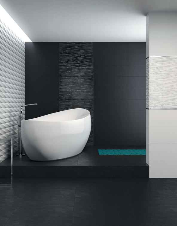 Faïence Siroco, 25 x 75 cm, Vendu au m², 1 Bte = 1.50 m²