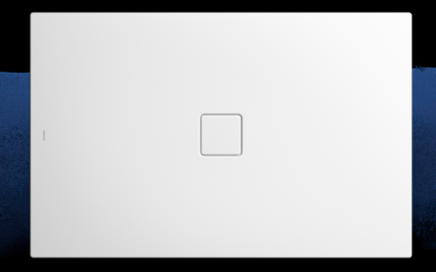 Receveur de douche Conoflat, Acier Émaillé