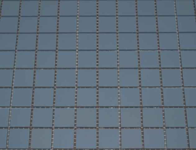 Gres Cerame 2 x 2 cm  Bleu en plaque