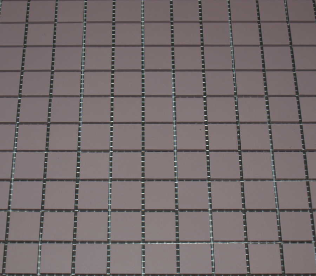 Grès Cérame 2 x 2 cm - Parme, à la plaque