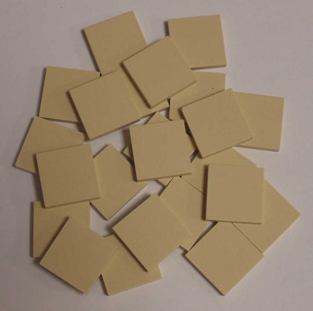 Grès Cérame 2 x 2 cm - Vanille, Par 100 gr