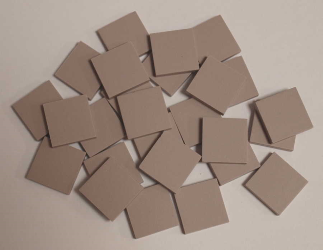 Grès Cérame 5 x 5 cm - Parme, Par 100g