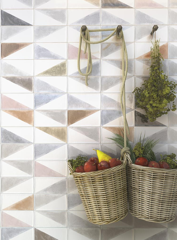 Faïence Etnia, 10 x 20 cm , Vendu au m², 1 Bte = 1.36 m²