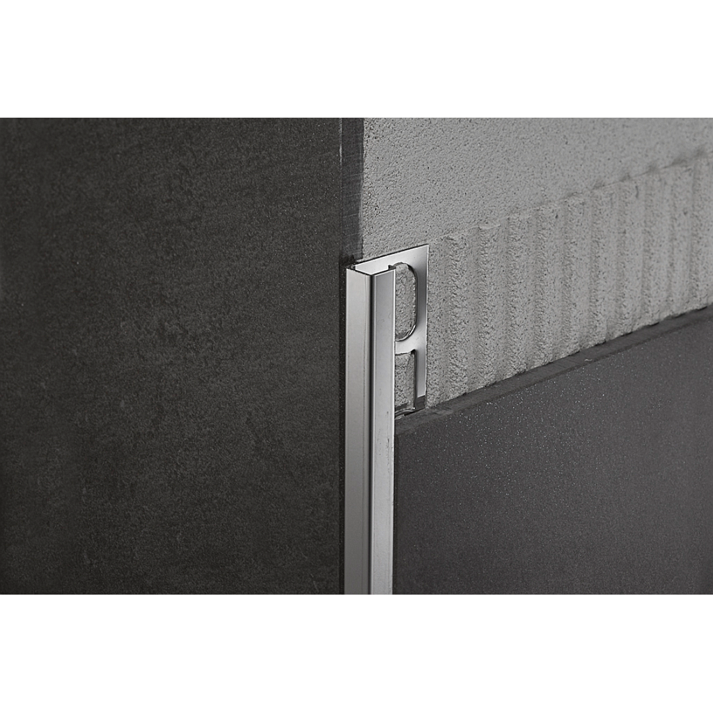 ZQIN / - Profilé bords droits - ProAngle Q - Acier Inox - 2.70 ml