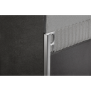 ZQIN / - Profilé bords droits - ProAngle Q - Acier Inox - 2.70 ml