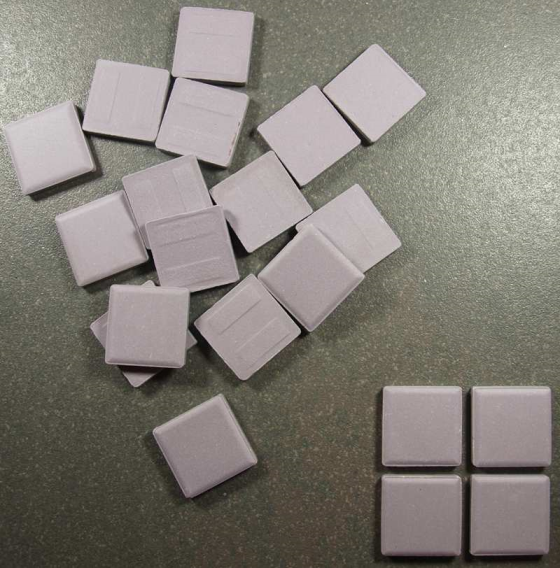 Grès Cérame Paray 2,4 x 2,4 cm - Violet