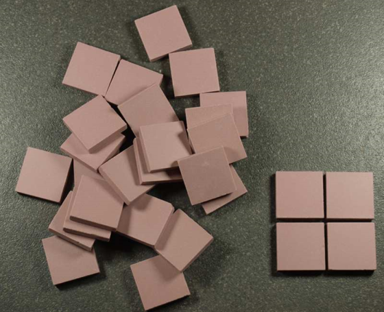 Grès Cérame Paray 2 x 2 cm - Lilas