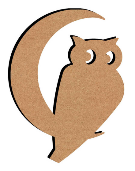 Hibou au Clair de Lune - n°120