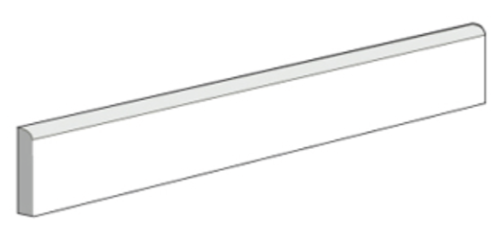 Plinthes Cover, 3.8 x 120 cm, ep. 6 mm, Vendu au ml, 1 Bte = 6 ml