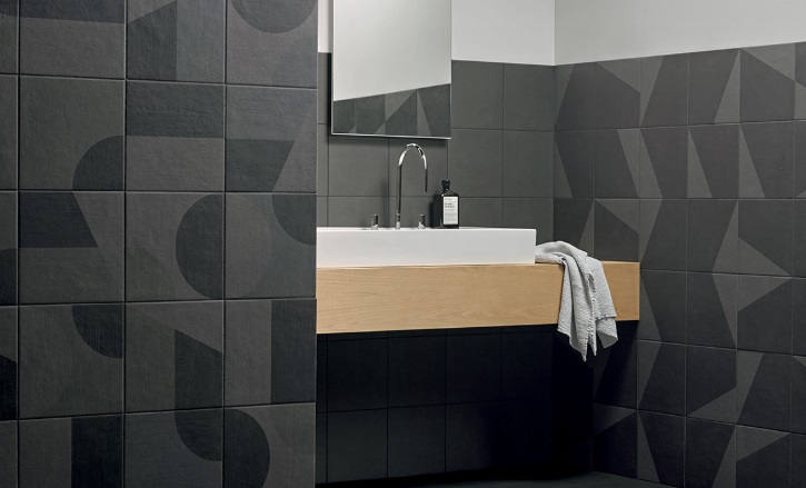 Grès Cérame Puzzle au Set, 25 x 25 cm, Vendu au m², 1 Bte = 0.75 m²