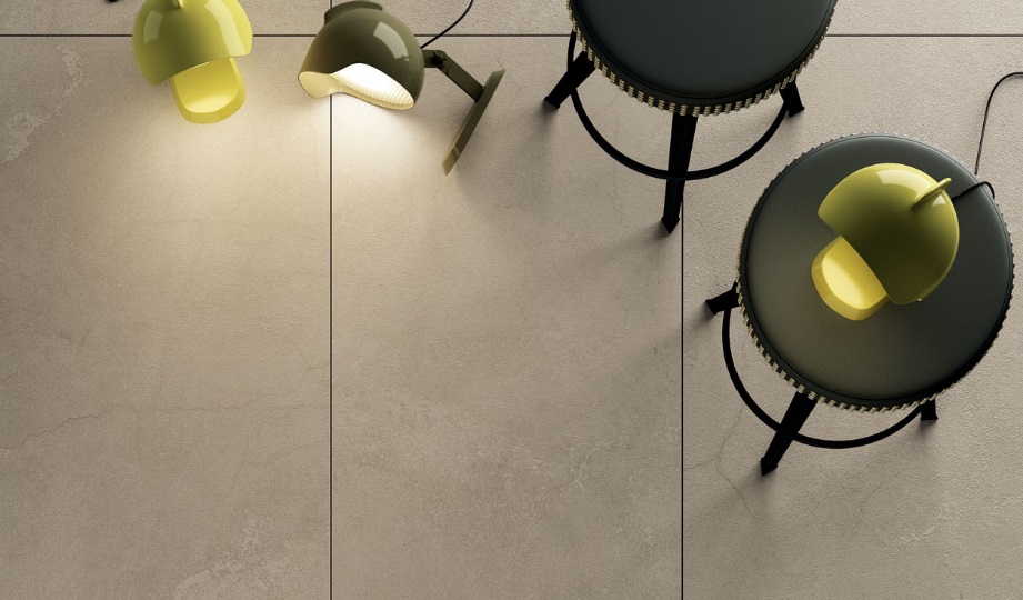 Grès Cérame Diesel Solid Concrete, 120 x 20 cm, ep. 9mm, Vendu au m², 1 Bte = 0.96 m² 