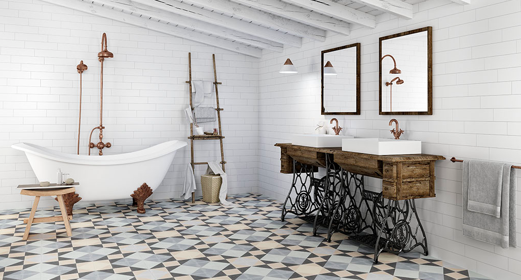 Grès Cérame Encaustic, 30 x 30 cm, Vendu au m², 1 Bte = 1.15 m²