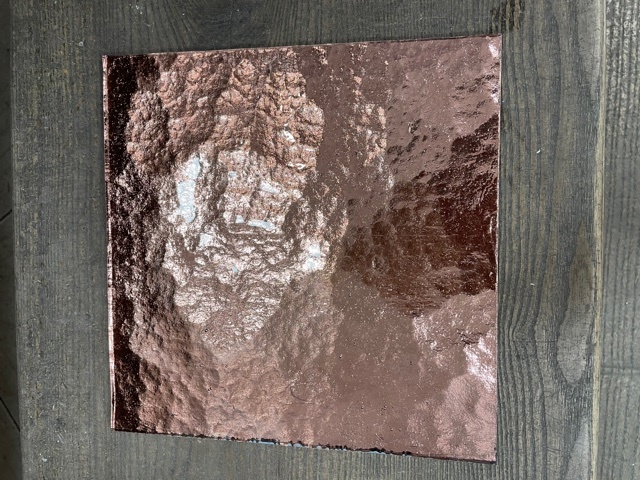 Miroir Coloré - Rose - 10 x 10 cm