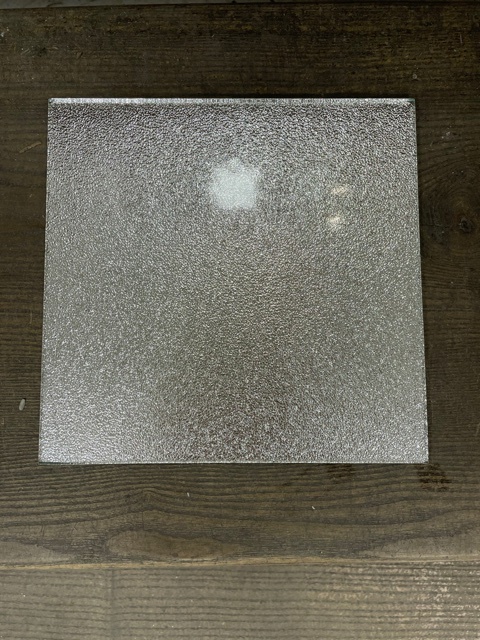 Miroir Coloré - Sablé Argenté - 20 x 20 cm