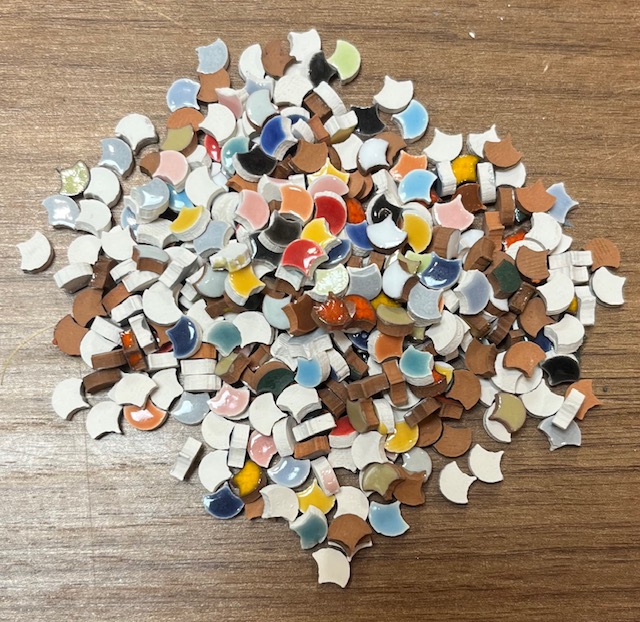 Mix mini mosaïque ( Écailles ), Par 50g