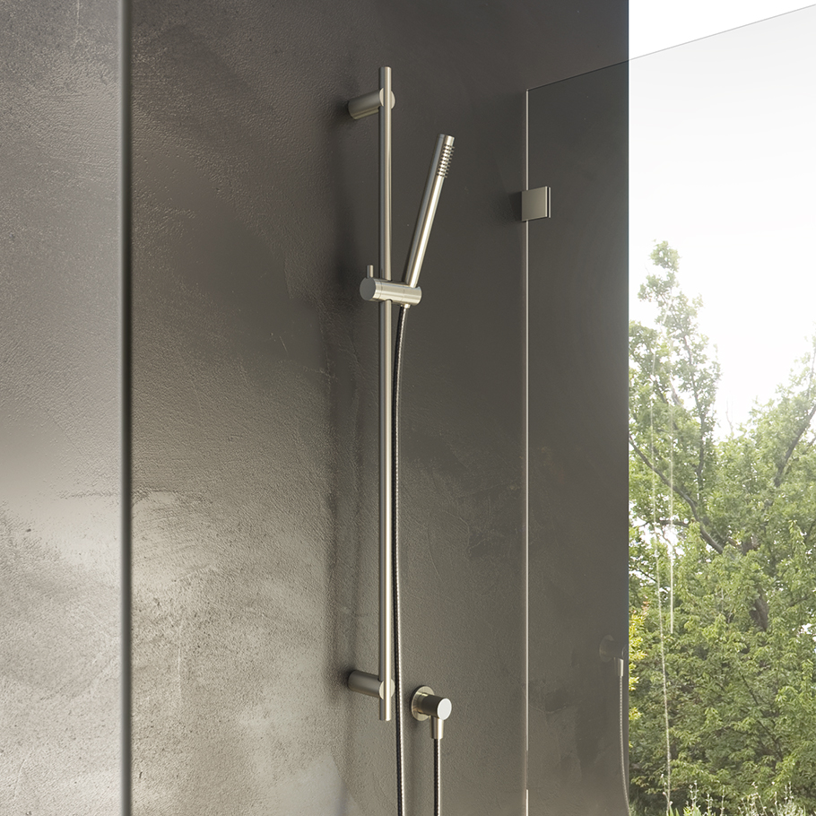 Archie - Barre Douche et Douchette - Inox 316 - AR307