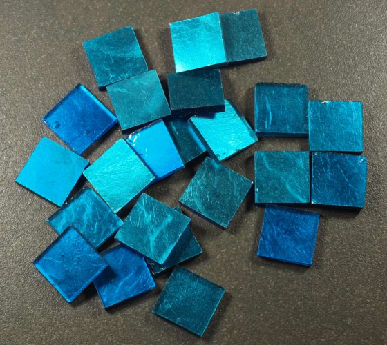 Orsoni 2 x 2 cm Oro Turchese, à la pièce