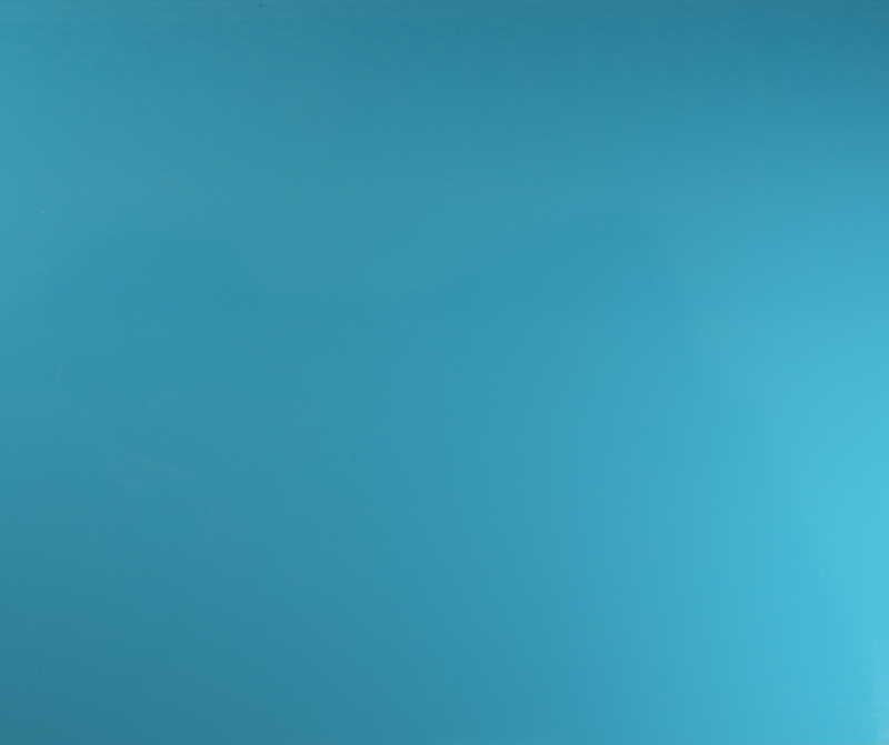 Plaque de Verre 20 x 20 cm n°45 - Bleu Turquoise Opaque