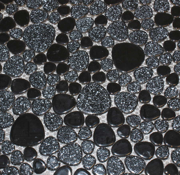 Plaque Galets Japonais Nero, La plaque