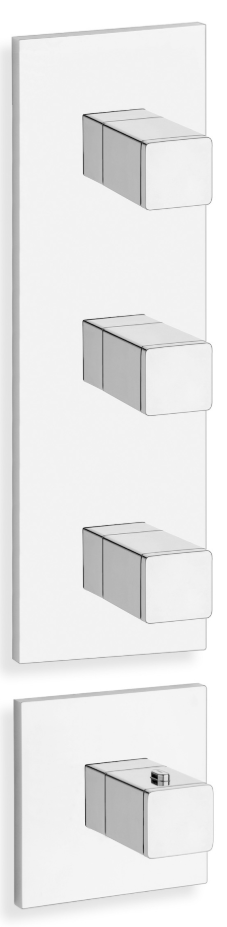 Quadri - Façade Laiton - 3 Sorties - XQ 88351 