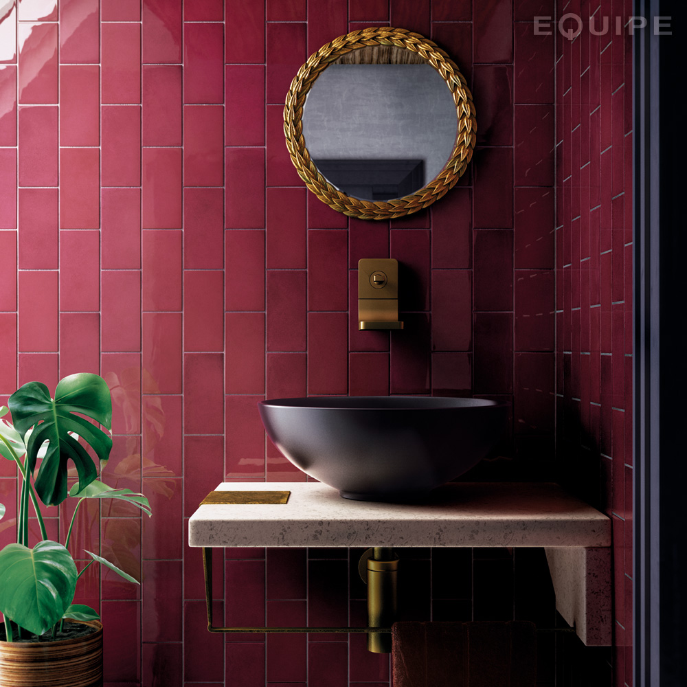 Faïence Village, 6.5 x 13.2 cm, Vendu au m², 1 Bte = 0.50 m²