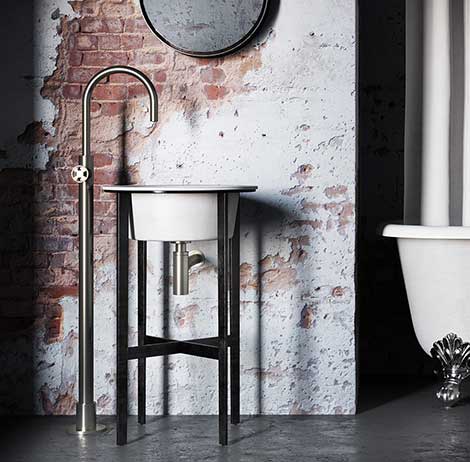 Cobber@Work - Mitigeur Lavabo - Sur Pied - CW078W