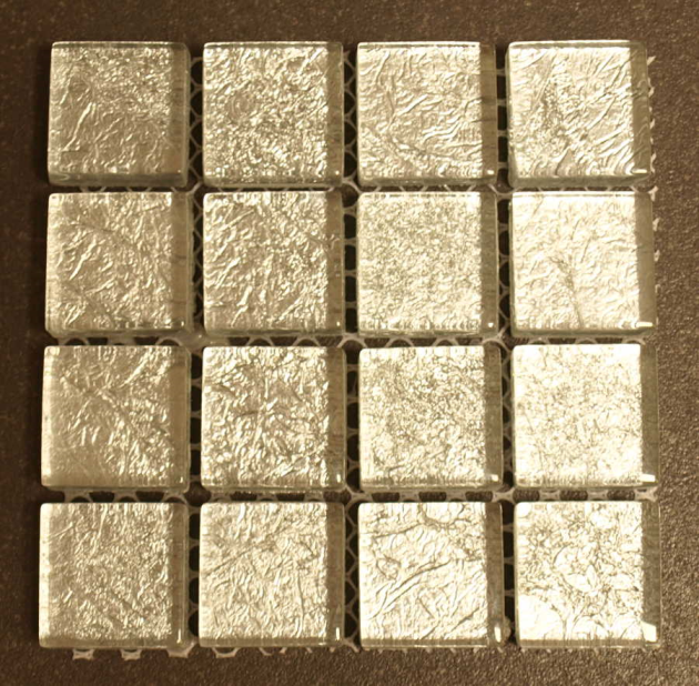 Van Gogh EPAIS Argent 2.3 x 2.3 cm, par 100g