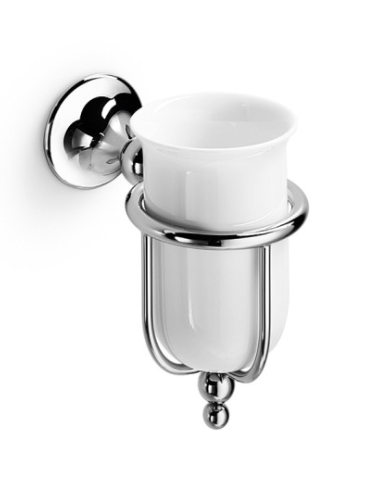 Venessia - Support avec Verre en Porcelaine - 52901