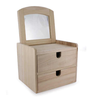 Boîte à Bijoux 2 Tiroirs - n°105