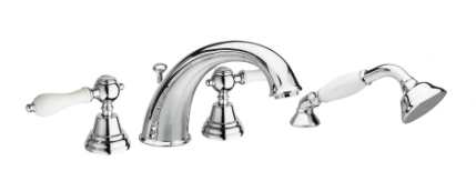 Canova Elite - Bain Douche Mural - 4 Trous Sur Gorge - CE 10451 