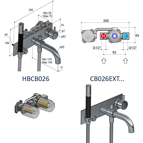 Corps Encastré - HBCB026