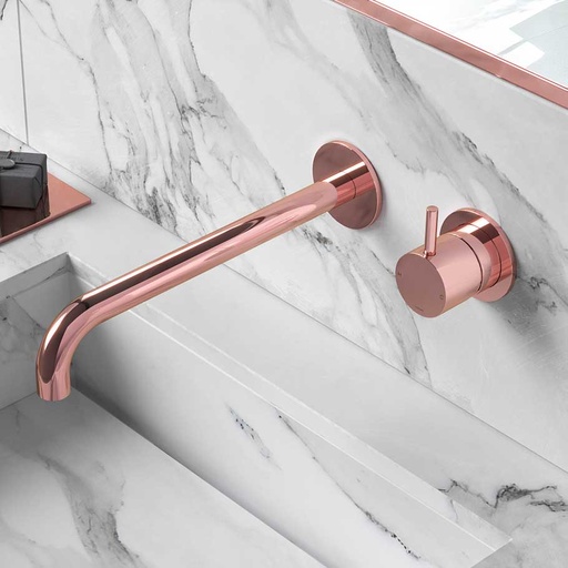 Cobber - Façade Mitigeur Lavabo - Encastré - Bec Verseur - CB105-25