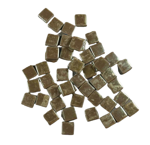 Emaux de Briare Titane 1 x 1 cm, à la pièce