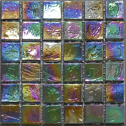 Emaux Venitiens Sicis  Orchis, à la plaquette