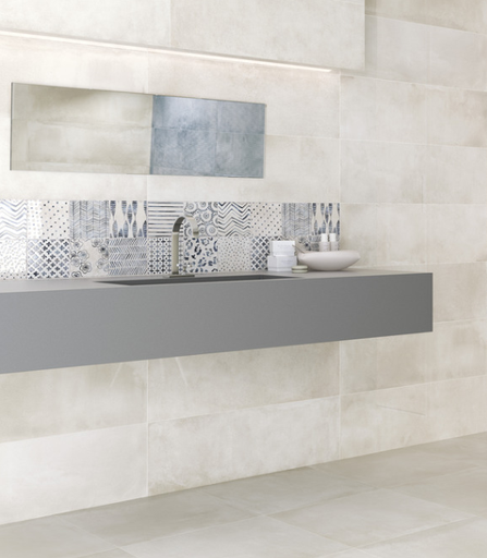 Faïence Pénélope, 31.5 x 100 cm, Vendu au m², 1 Bte = 1.26 m² 