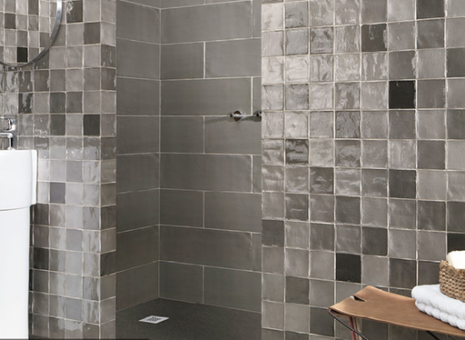 Faïence Stow Mix, 10 x 10 cm, Vendu au m², 1 Bte = 0.56 m² 