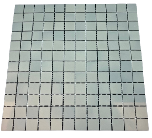 Grès Cérame 2,5 x 2,5 cm - 0131 Cinzento, à la plaque