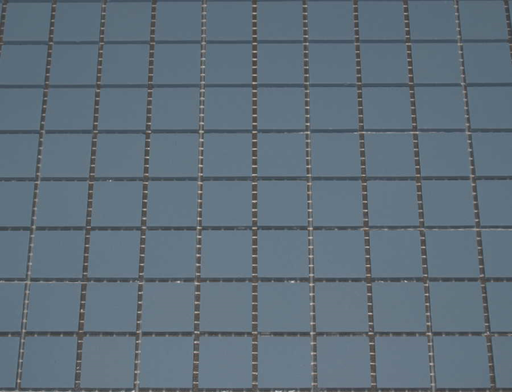 Gres Cerame 2 x 2 cm  Bleu en plaque