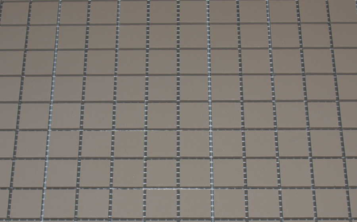 Gres Cerame 2 x 2 cm  Gris Pale en plaque