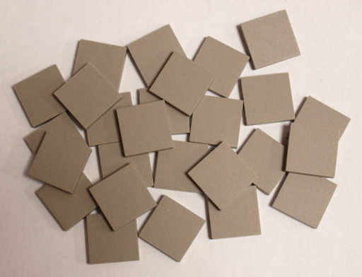 Grès Cérame 2 x 2 cm - Gris Pâle par 100 gr