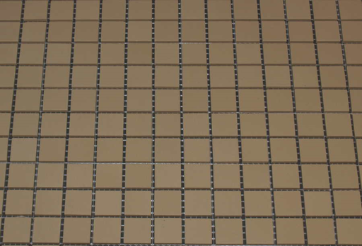 Gres Cerame 2 x 2 cm  Ivoire en plaque