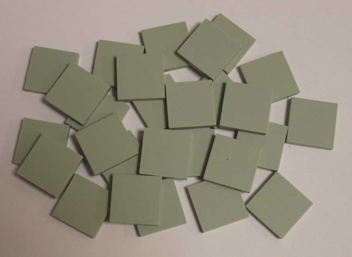 Grès Cérame 2 x 2 cm - Pistache, Par 100 gr