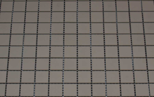 Grès Cérame 5 x 5 cm - Perle, à la plaque