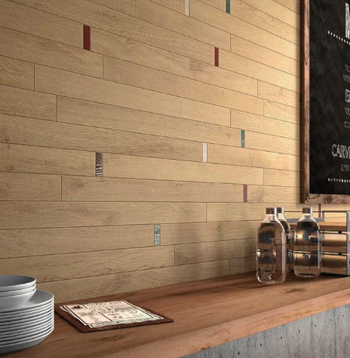 [AU00FB] Grès Cérame, Alnus Fibbie Mix Colori, 6 x 20 cm, Ep. 9 mm, Vendu à la pièce, 1 Bte = 12 pièces